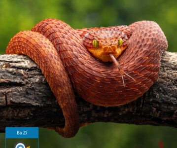 Branche Terrestre Si (巳) — Le Serpent