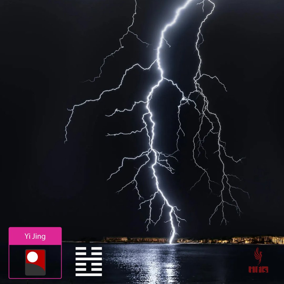 Hexagramme du Jour : LE TONNERRE — 震 (Zhèn)