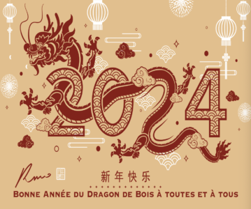 Bonne année du Dragon de Bois 2024